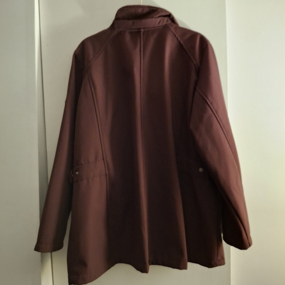 ZeroXposur Women's Dark Burgundy Utility Jacket - Picture 2 of 9